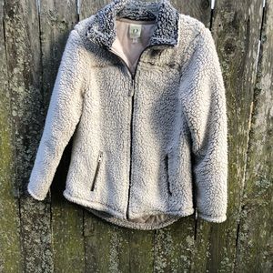 Fuda Sherpa Zip Down Fleece Jacket M